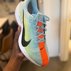 NWT Nike Women's Running Shoes - Light Blue and Orange